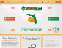 Tablet Screenshot of floridaetr.com